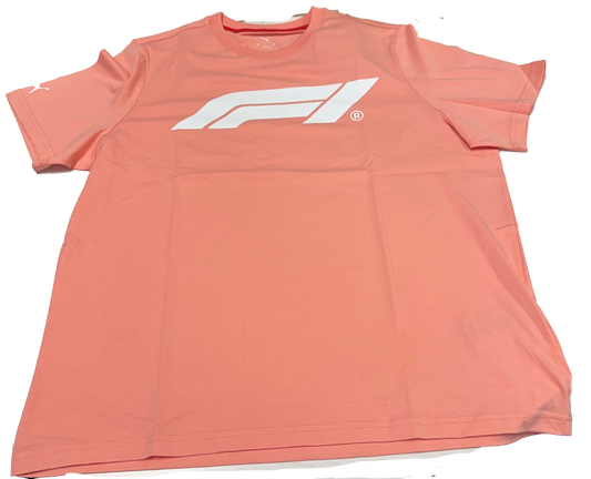 Puma x F1 ESS Logo Tee Pink
