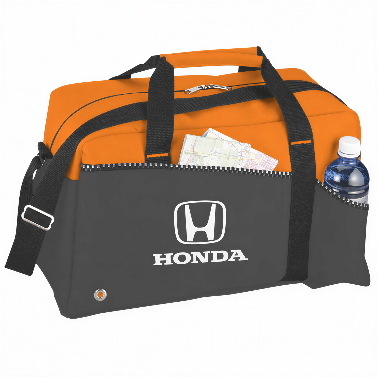 Honda Orange Sports Duffel Bag