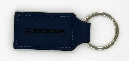 Honda Blue Embossed Keyring