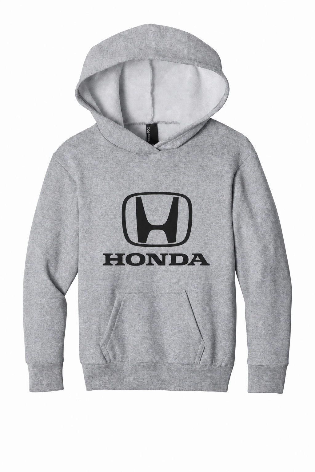 Honda Racing Kids Logo Hoodie Athletic Grey