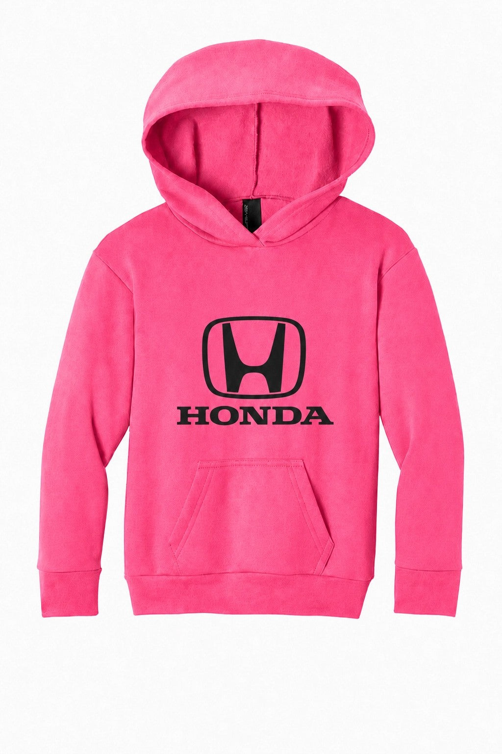 Honda Racing Kids Logo Hoodie Neon Pink