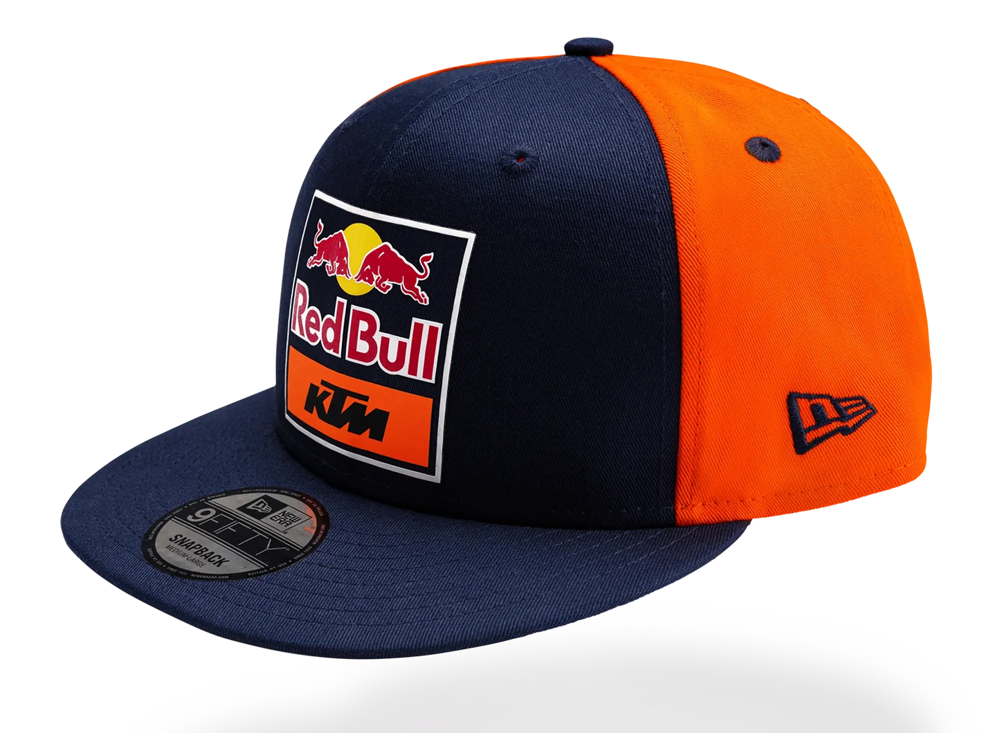 Red Bull KTM Racing Replica Team Flat Brim Hat Navy