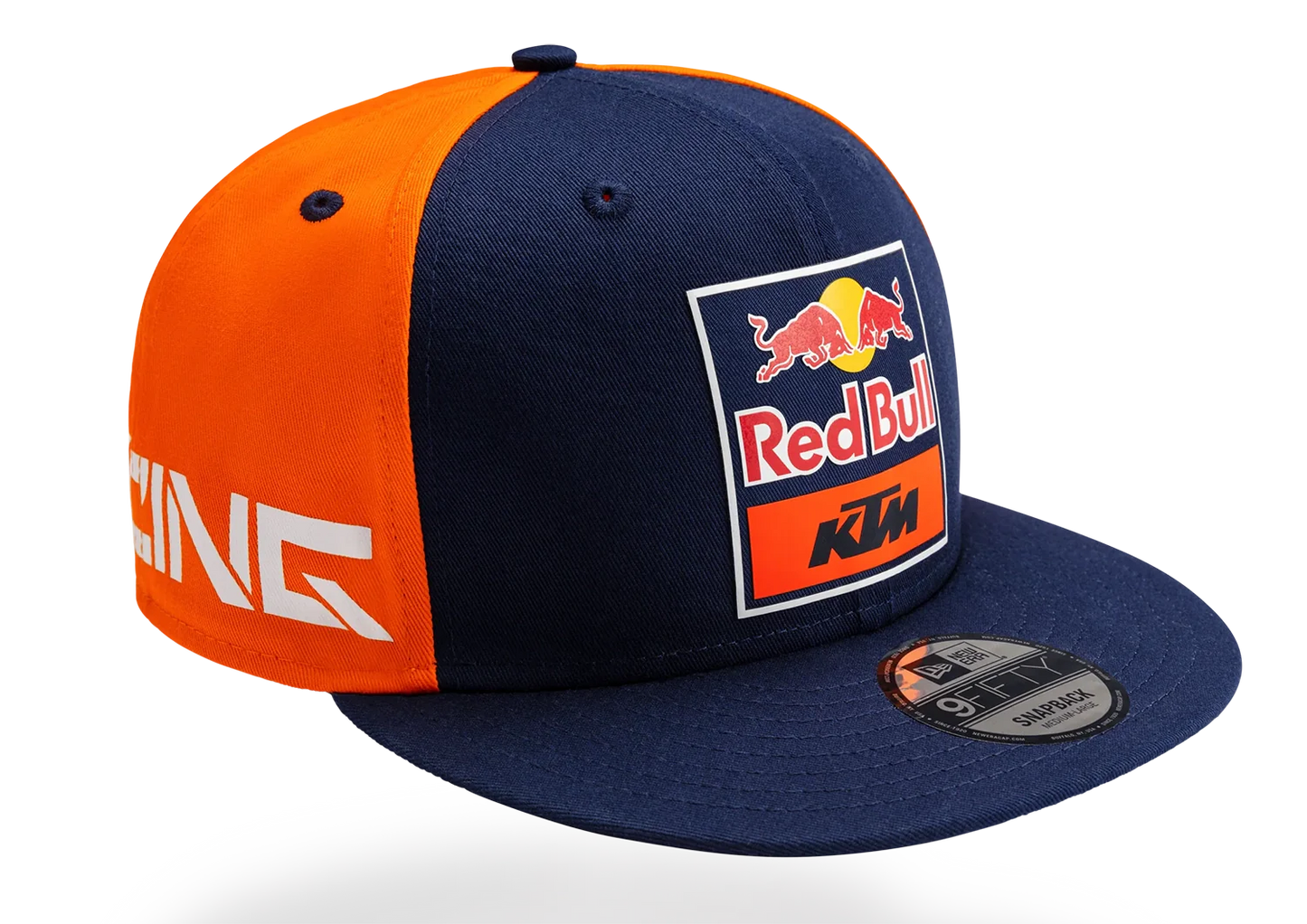 Red Bull KTM Racing Replica Team Flat Brim Hat Navy