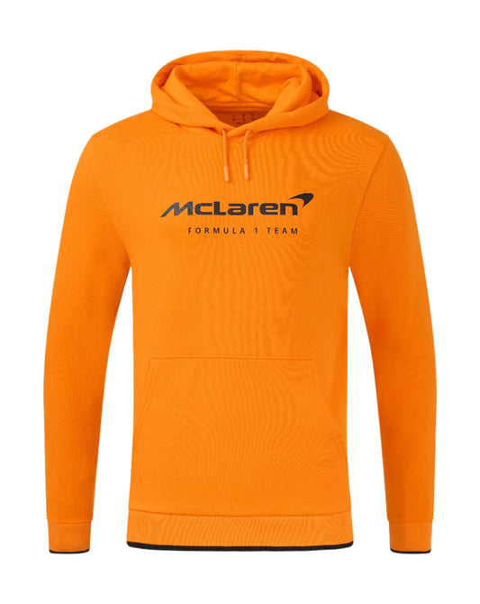 McLaren F1 Team Essentials Logo Hoodie Papaya