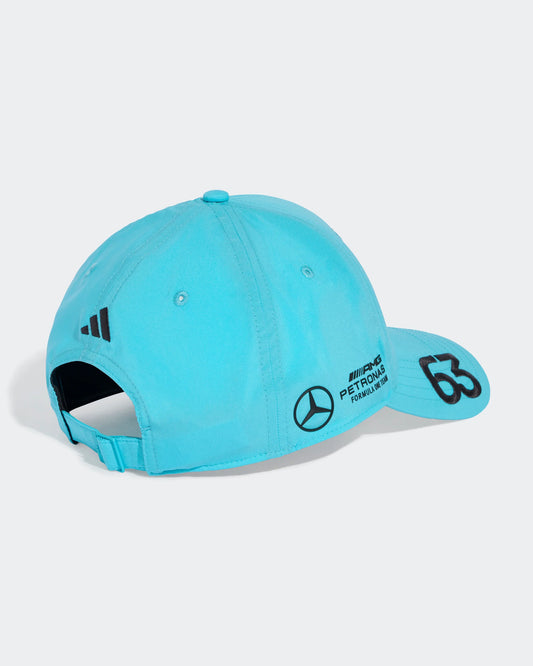 Adidas Mercedes AMG Petronas F1 George Russell #63 Driver Hat Blue