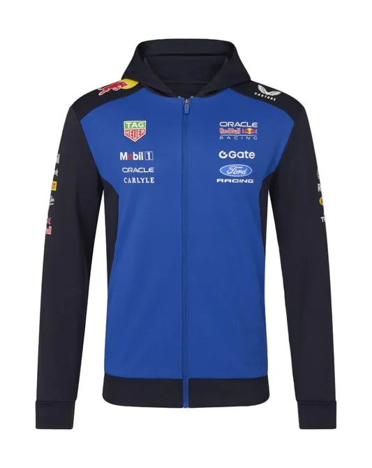 Red Bull Racing F1 Team Full Zip Sweatshirt 2026 Navy