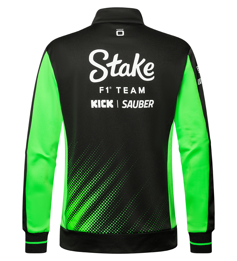 Stake F1 Kick Sauber Team Zip Sweatshirt Black