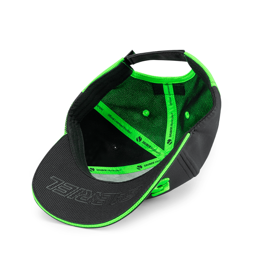 Stake F1 Kick Sauber Gabriel Bortoleto Driver Hat Black