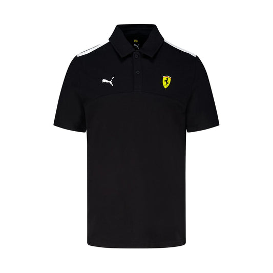 Scuderia Ferrari F1 Shield Polo Shirt Black