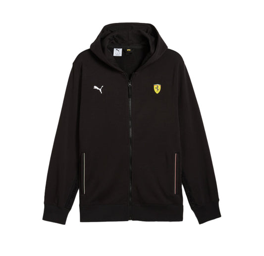 Puma Scuderia Ferrari Zip Race Sweat Jacket Black