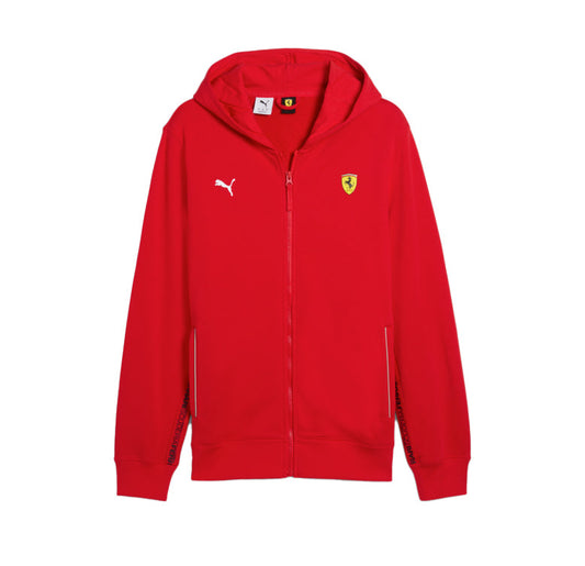 Puma Scuderia Ferrari Zip Race Sweat Jacket Red