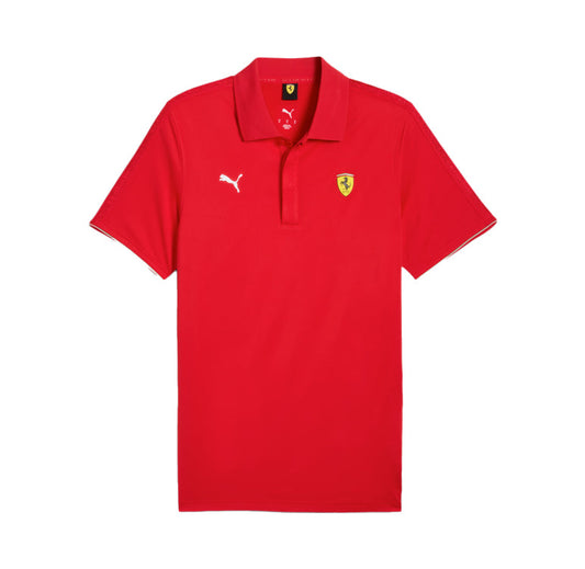 Puma Scuderia Ferrari Race Cloudspun Polo Red