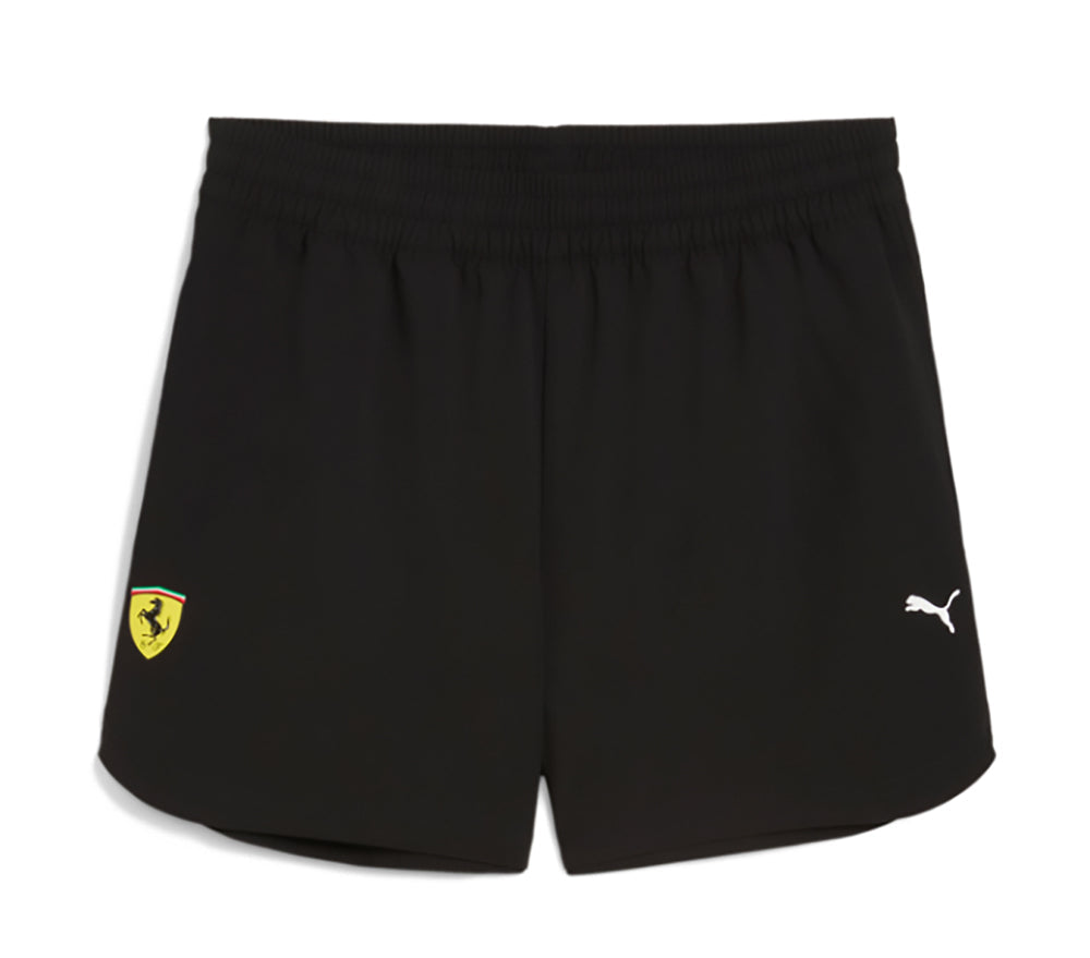 Puma Scuderia Ferrari Ladies Race Shorts Black