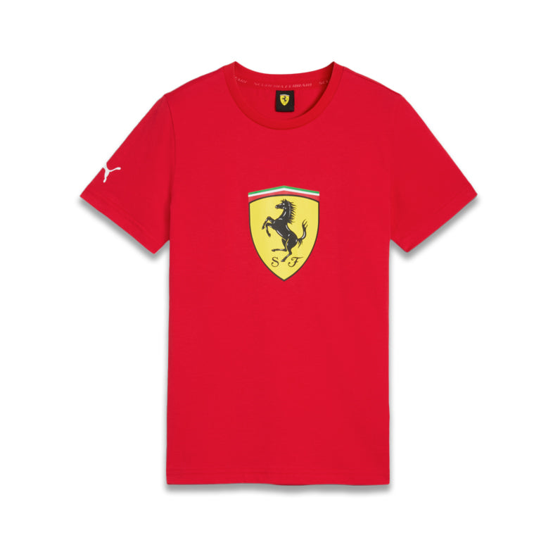 Puma Ferrari Race Shield Tee Red