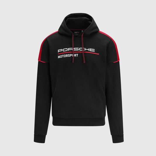 Porsche Motorsport Logo Hoodie Black