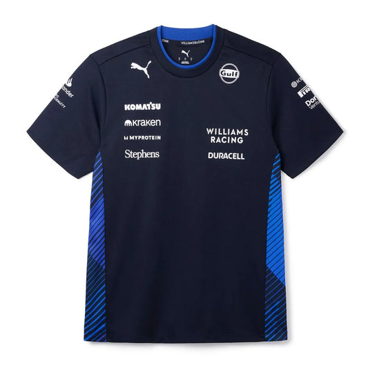 Williams Racing F1 Team Tee Shirt 2025 Navy