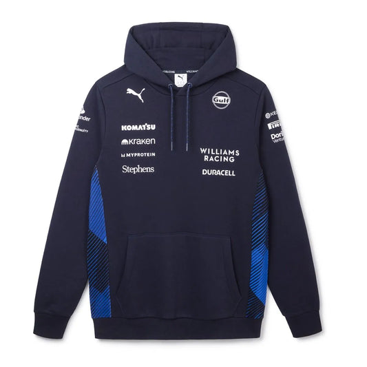 Williams Racing F1 Team Hoodie 2025 Navy