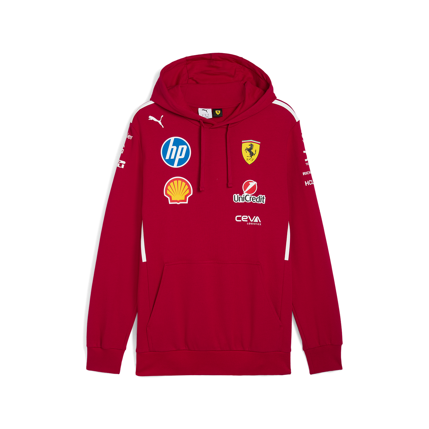 Scuderia Ferrari F1 Replica Team Hoodie 2025 Red