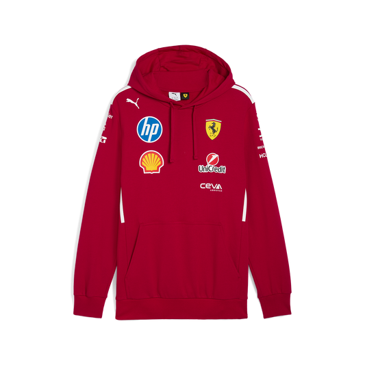 Scuderia Ferrari F1 Replica Team Hoodie 2025 Red