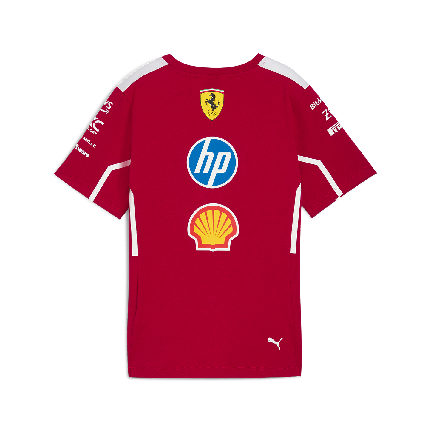 Scuderia Ferrari F1 Replica Team Tee 2025 Red