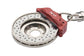 Autoart Red Evolution Brake Disc Keychain Red