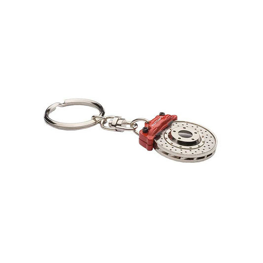 Autoart Red Evolution Brake Disc Keychain Red