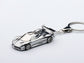 Autoart Pagani Zonda R Car Keychain Chrome