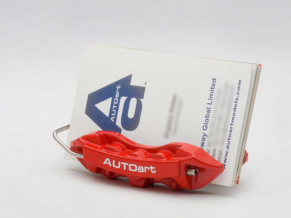 Autoart Brake Caliper Card-Phone Holder Red