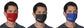 SPEEDGEAR Face Mask Set of 3