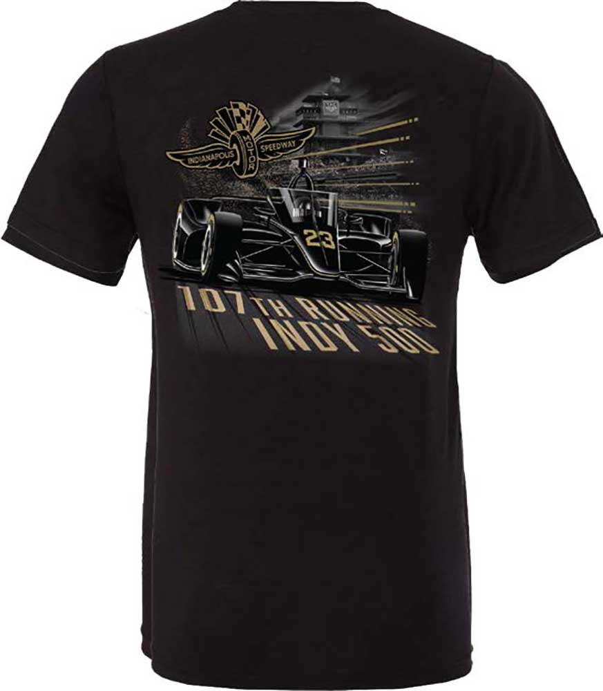 Indy 500 Ghost Car Tee Shirt 2023