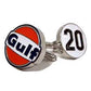 Gulf Le Mans Racing Logo Cufflinks