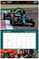 2026 Autocourse Grand Prix Wall Calendar