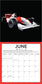 2027 Art of the Formula 1 Racecar Wall Calendar