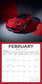 2027 Super Cars Wall Calendar