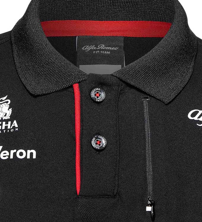 Alfa Romeo Racing F1 Race Team Polo Shirt 2023