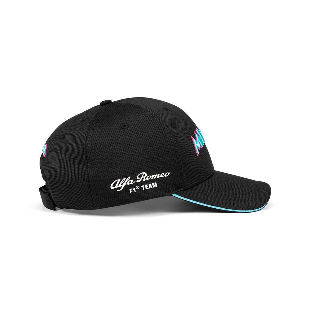 Alfa Romeo Racing F1 Miami GP 2023 Limited Edition Black Track Hat