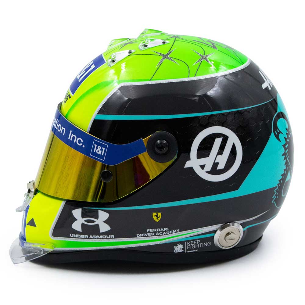 2022 Mick Schumacher Haas F1 1:2 Scale Replica Helmet