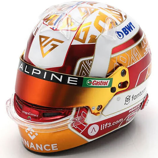 2023 Alpine Pierre Gasly Replica 1:5th Scale Helmet