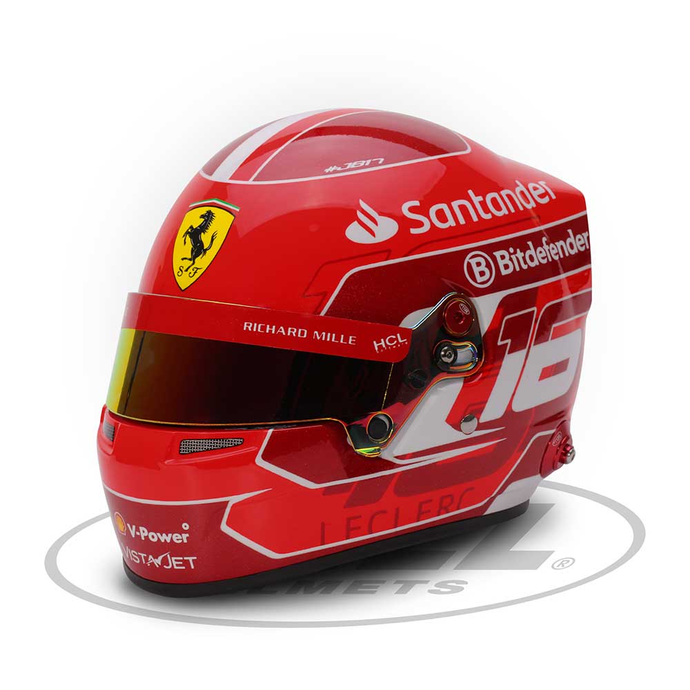 2024 Scuderia Ferrari Charles LeClerc 1:2 Scale Helmet Red