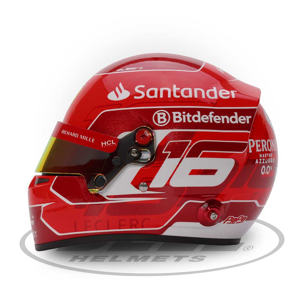 2024 Scuderia Ferrari Charles LeClerc 1:2 Scale Helmet Red