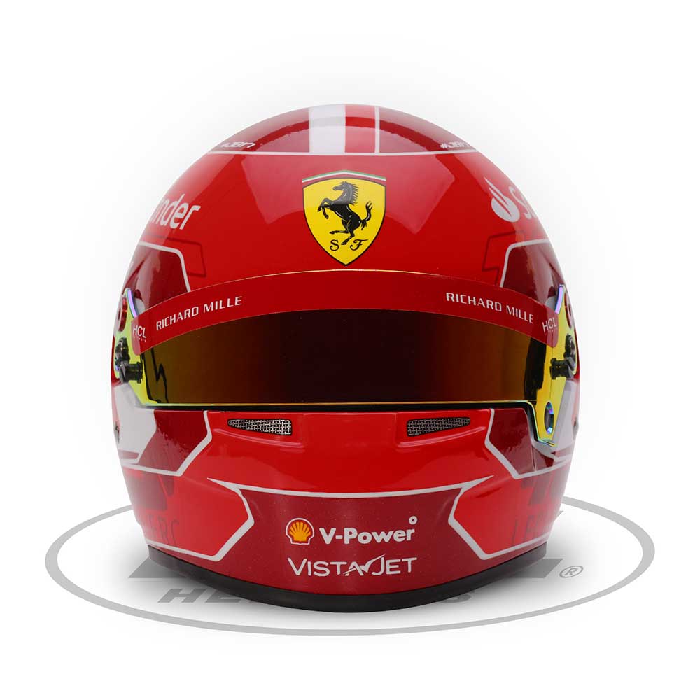 2024 Scuderia Ferrari Charles LeClerc 1:2 Scale Helmet Red