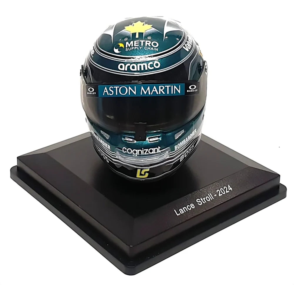 2024 Aston Martin F1 Lance Stroll 1:5th Scale Helmet