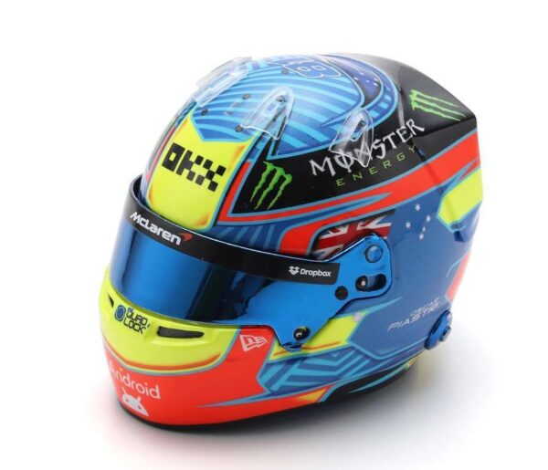 1:5th Scale Oscar Piastri McLaren F1 Helmet 2024