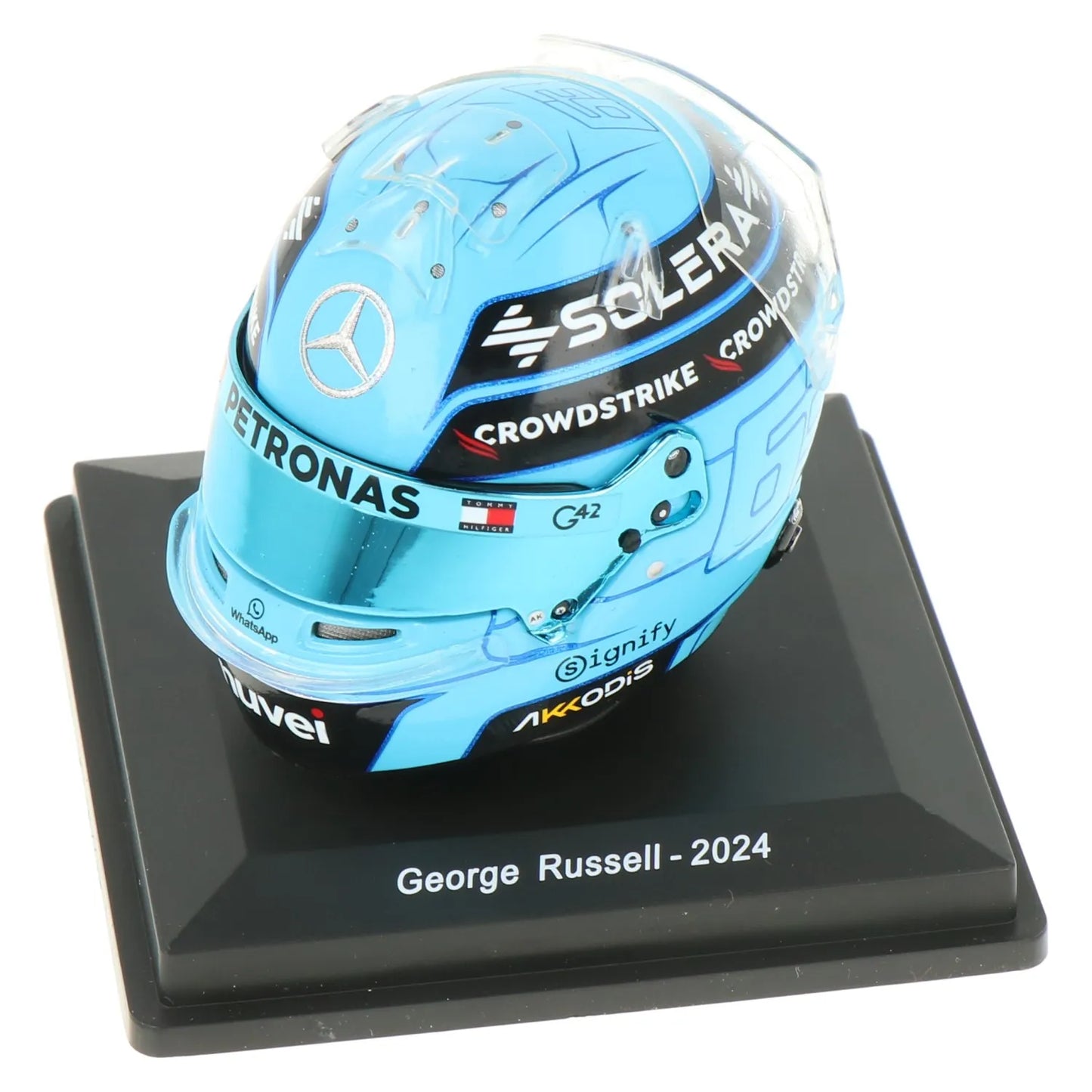 2024 Mercedes AMG F1 W15 George Russell 1:5th Scale Helmet