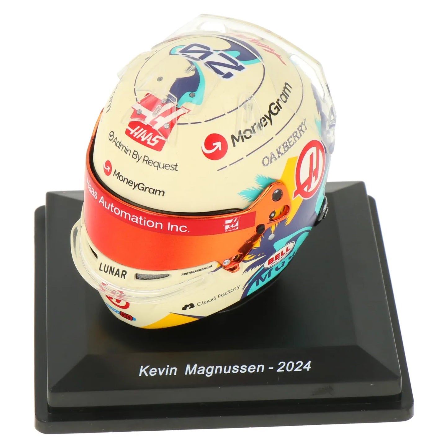 2024 Haas F1 Kevin Magnussen 1:5th Scale Helmet