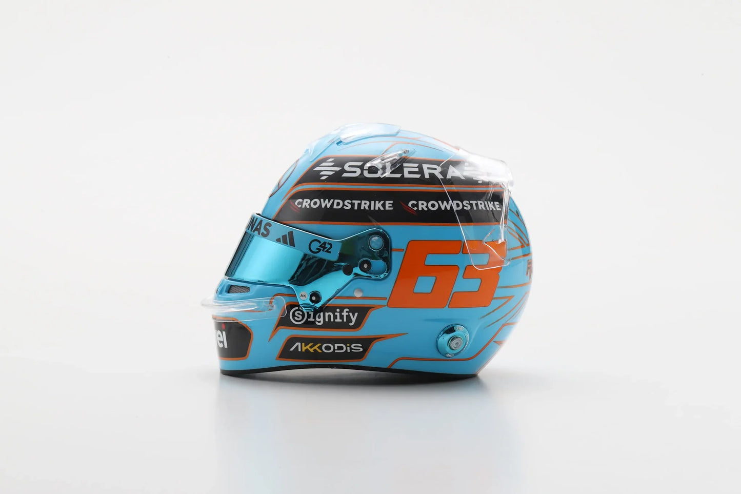 2025 Mercedes AMG F1 George Russell British GP 1:5th Scale Helmet