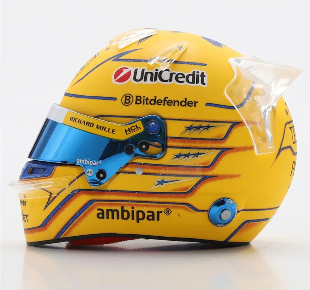 2025 Scuderia Ferrari HP Lewis Hamilton Miami GP 1:5th Scale Helmet
