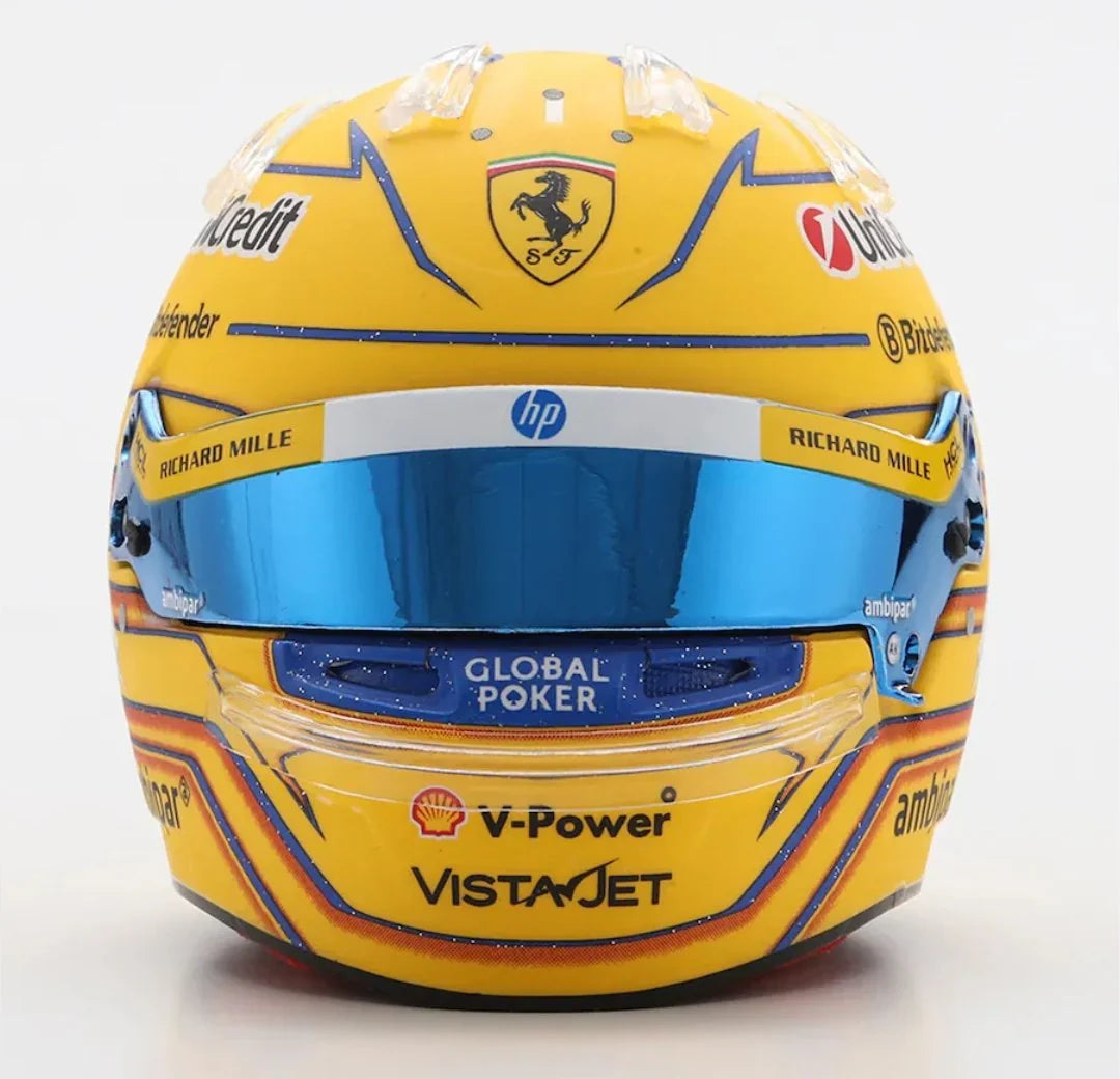 2025 Scuderia Ferrari HP Lewis Hamilton Miami GP 1:5th Scale Helmet