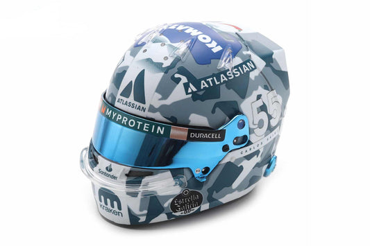 2025 Carlos Sainz Silverstone GP 1:5th Scale Helmet
