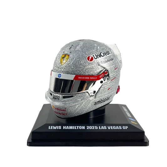 2025 Scuderia Ferrari HP Lewis Hamilton Las Vegas GP 1:5th Scale Helmet